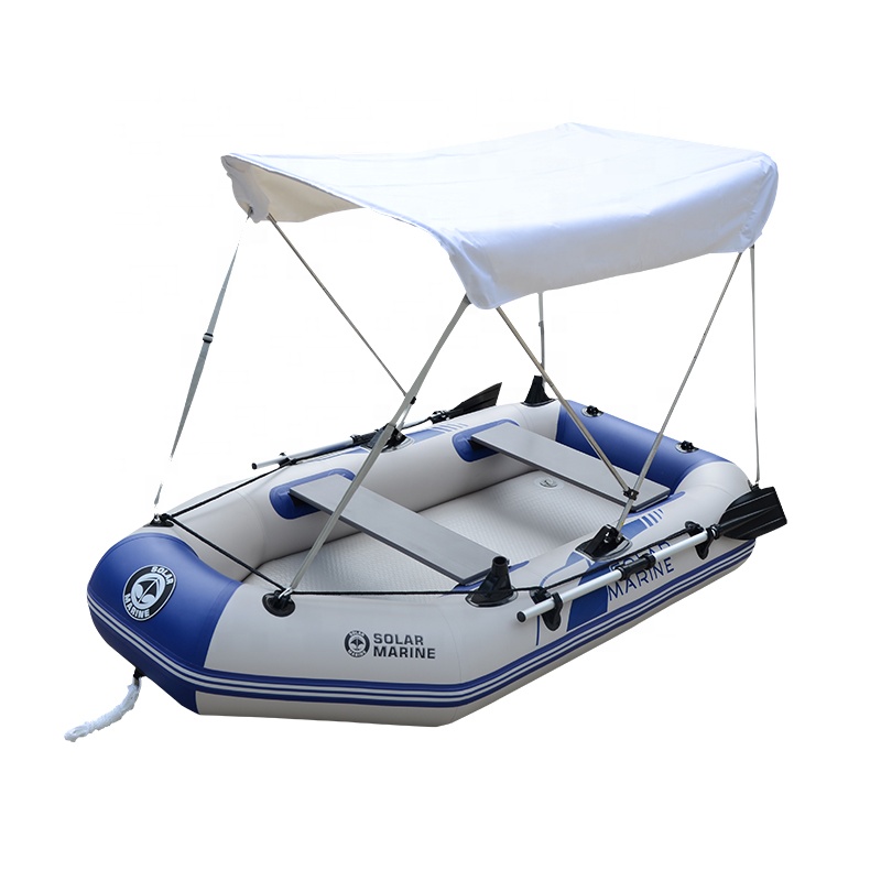 Fishing Boat Outboard Motor - 4-osobowa pontonowa łódka wędkarska z PVC,