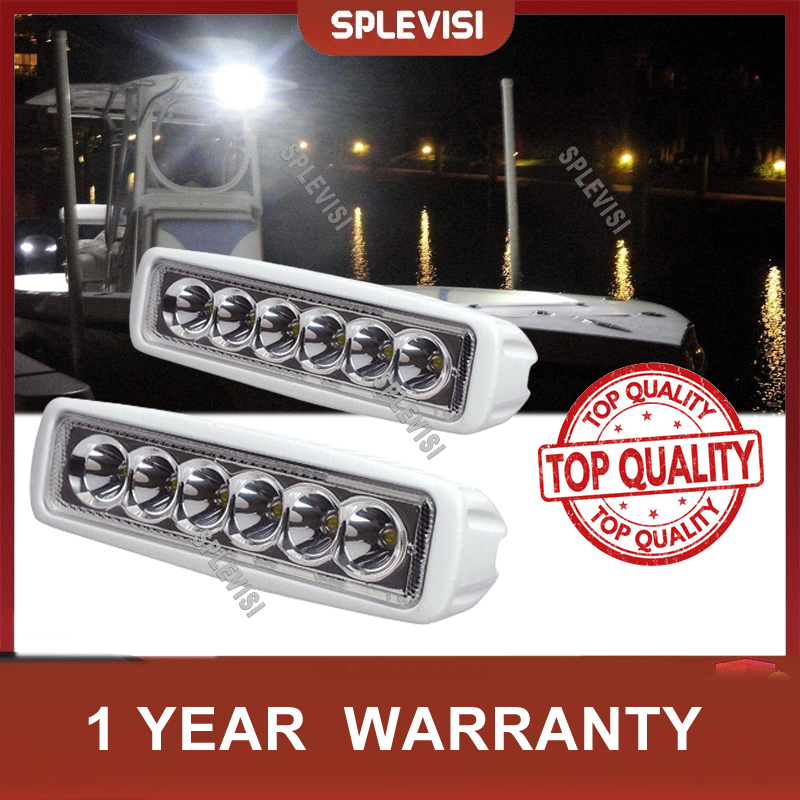 Fishing Boat Trailer - 2 sztuki 12V 6 LED na
