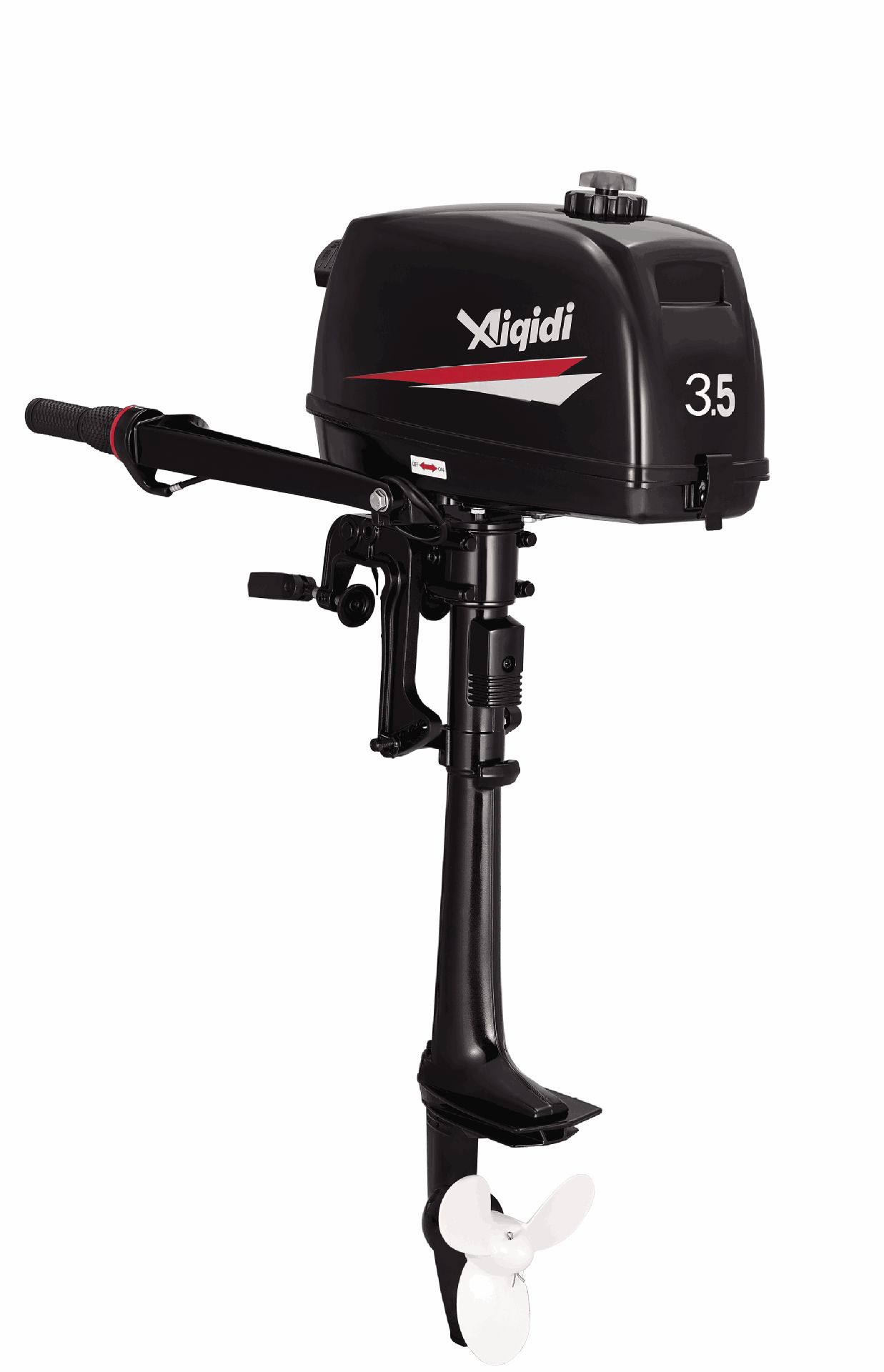 Fishing Boat Outboard Motor - Nowy silnik zaburtowy Aiqidi 2-suwowy 3.5