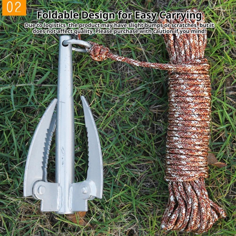 Zewnętrzny hak do mocowania z  – Fishing Boat Anchor recenzja i cena