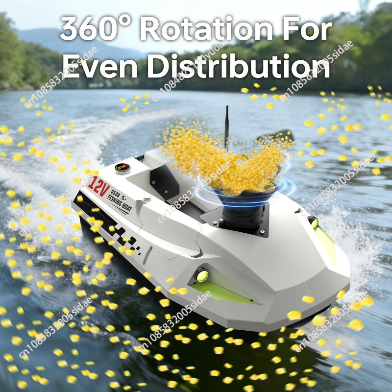 Obrotowy o 360 stopni, ładowal – Fishing Boat Anchor Winch recenzja i cena