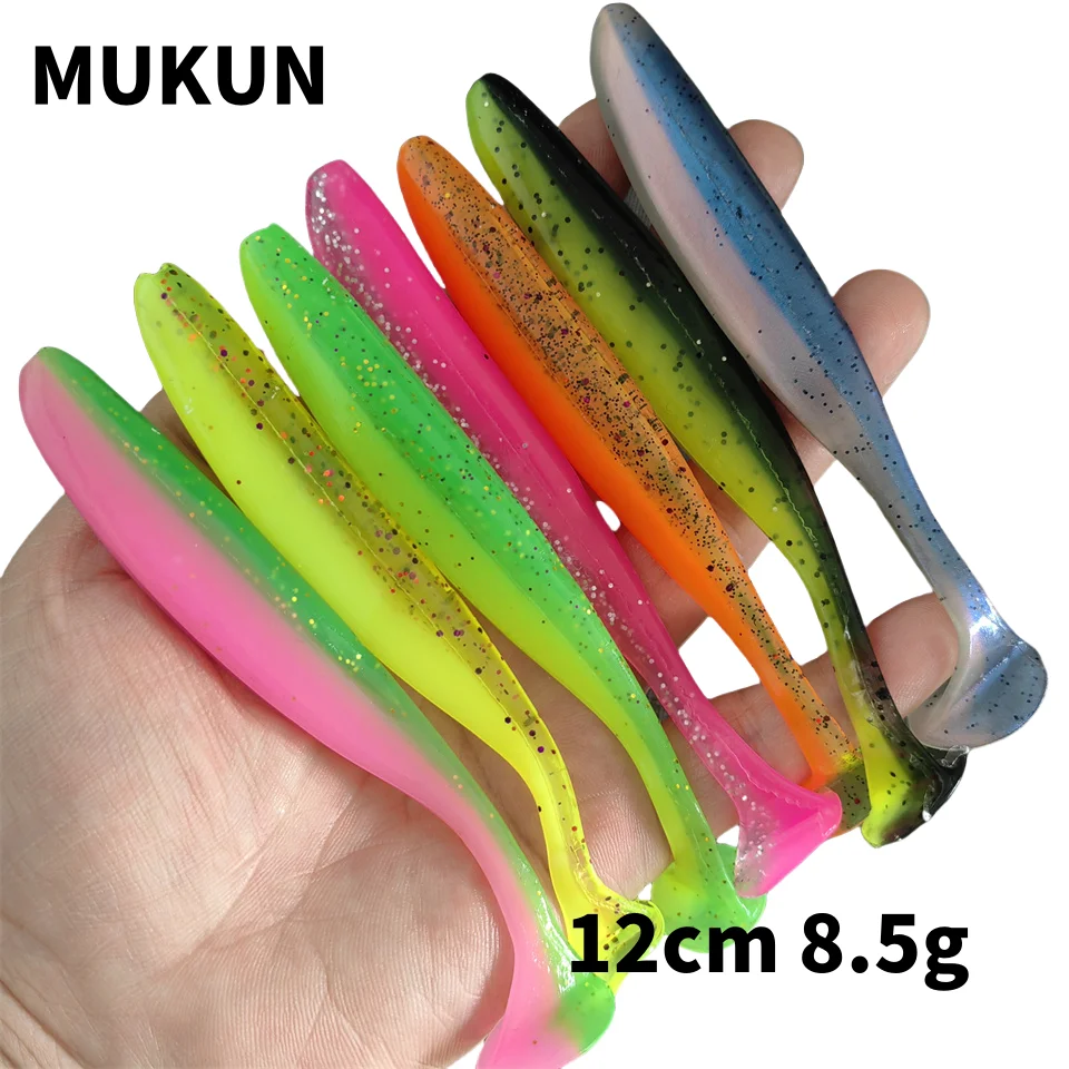 MUKUN 5 sztuk 12cm 8.5g T-Tail – Fishing Boat Seat recenzja i cena