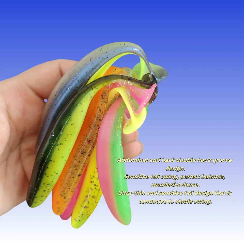 MUKUN 5 sztuk 12cm 8.5g T-Tail – Fishing Boat Seat recenzja i cena