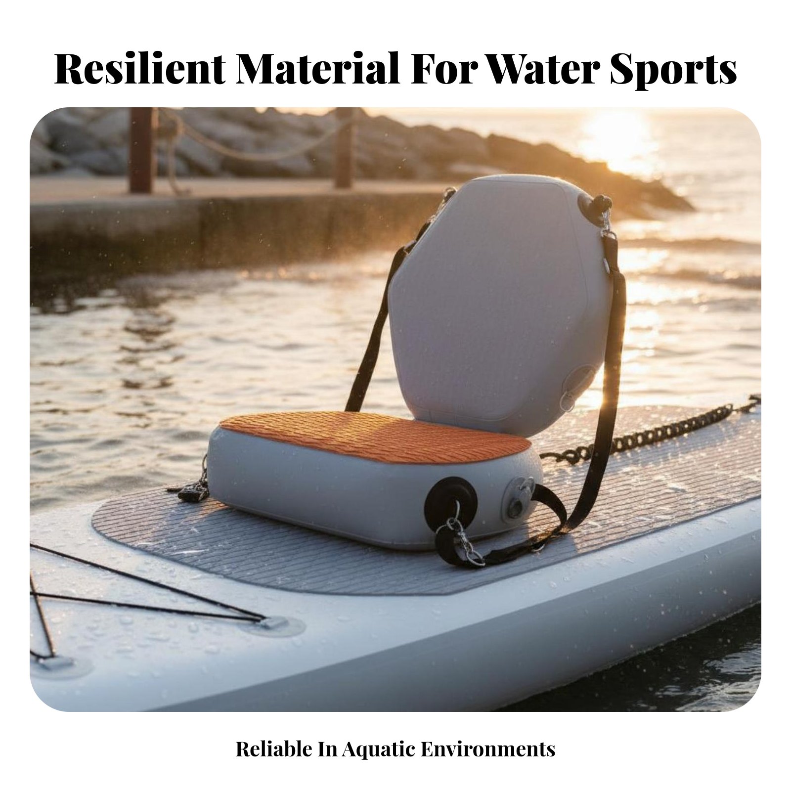 Nadmuchiwane siedzisko do kaja – Fishing Boat Paddle recenzja i cena