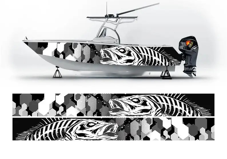 Moro czarno-białe marlinowe ry – Fishing Boat Trailer recenzja i cena