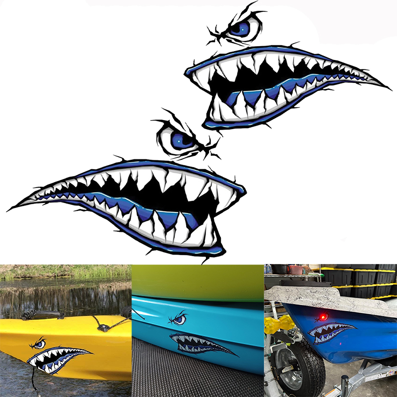 2 SZT. Naklejki na łódkę z zęb – Fishing Boat Trailer recenzja i cena