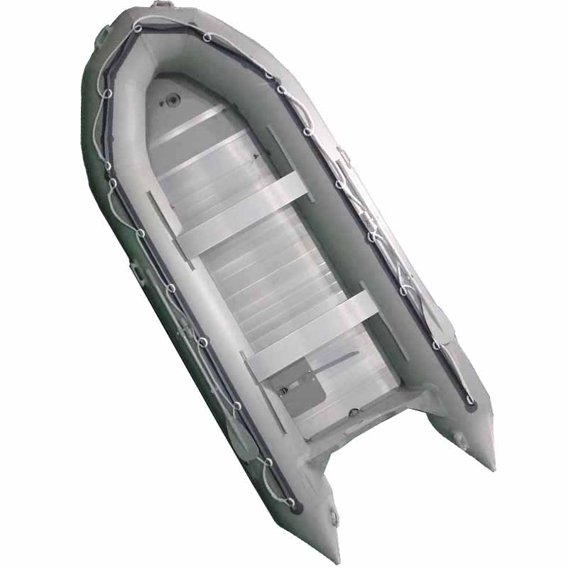 Nadmuchiwana gumowa łódź rodzi – Fishing Boat Aluminum recenzja i cena
