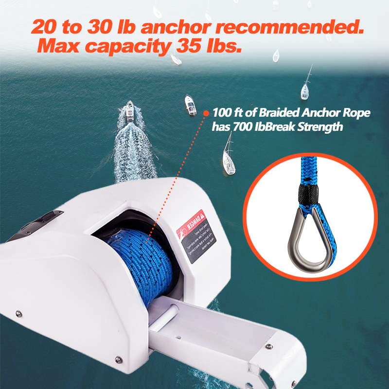 Elektryczna wciągarka do kotwi – Fishing Boat Anchor recenzja i cena